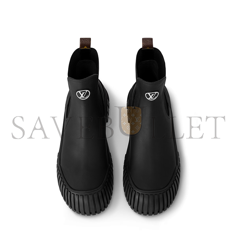 LOUIS VUITTON RUBY FLAT ANKLE BOOT 1ABUI7 LOUIS VUITTON RUBY FLAT ANKLE BOOT 1ABUI7